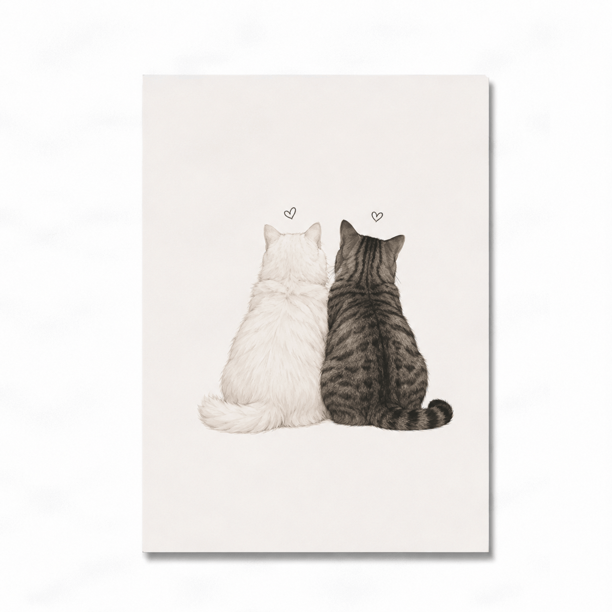 Cute Cartoon Cat Nursery Wall Art β Nordic Canvas Print Poster for Kids Room Home Decor