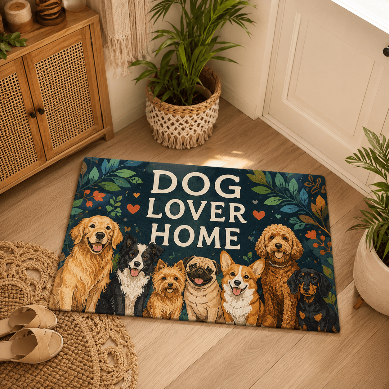 Hope You Like Dogs Doormat – Funny Dog Lover Welcome Door Mat