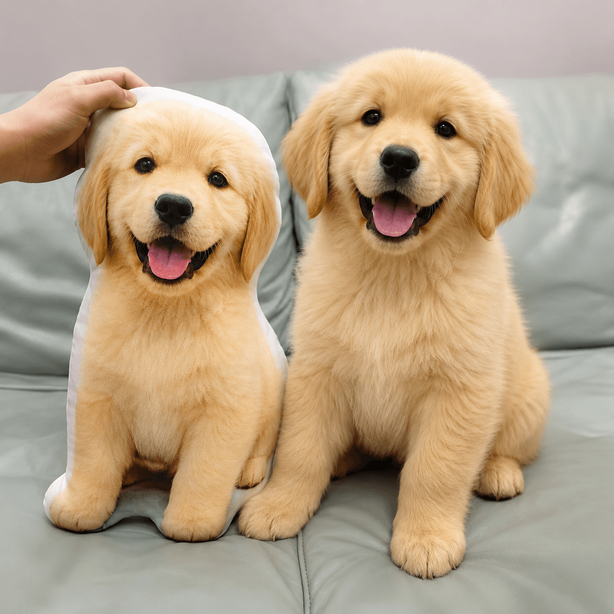 Custom Pet Pillow from Photo – Personalized 3D Dog Cat Shaped Pillow, Pet Lover Gift