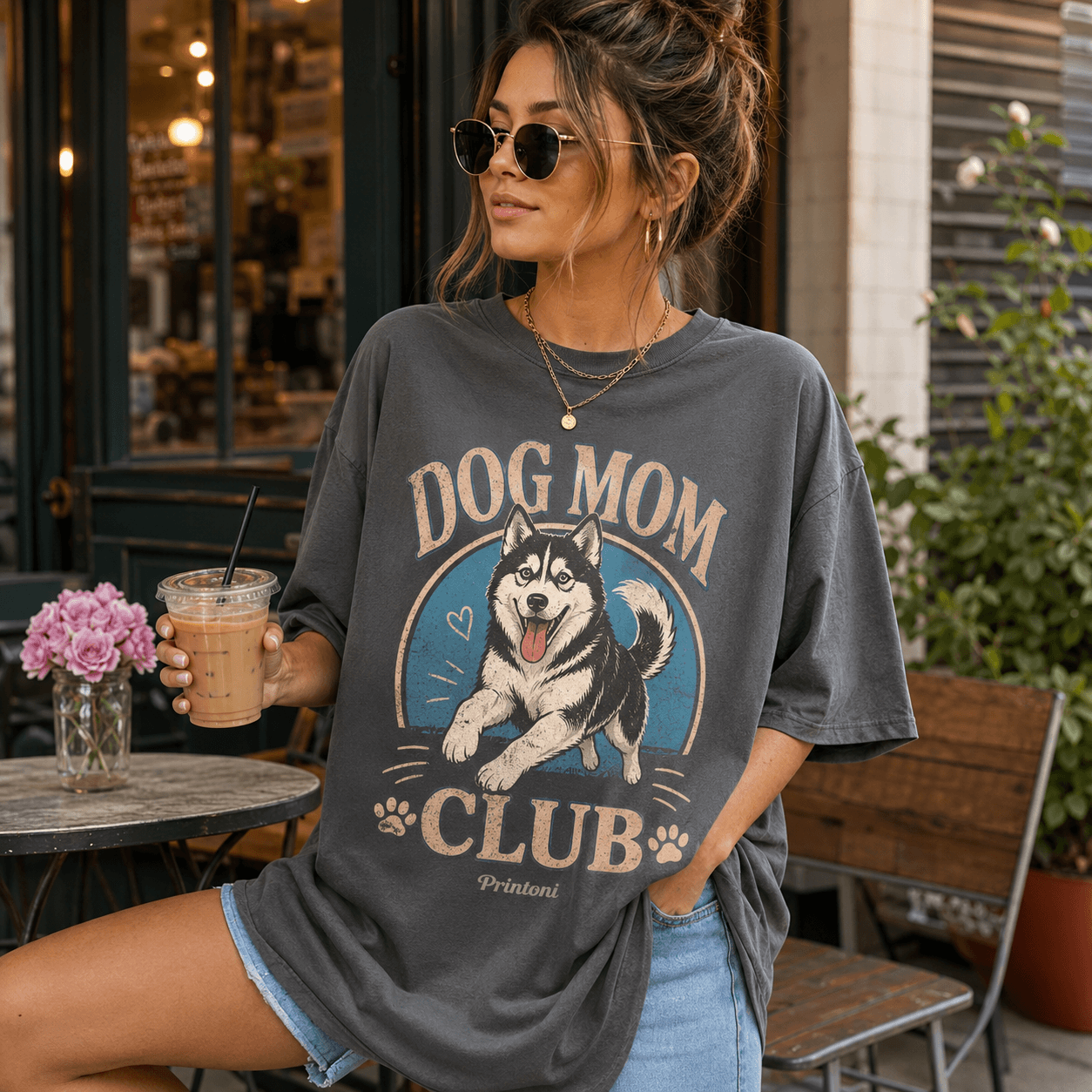 Golden Mom Club Shirt, Golden Retriever Mom Graphic Tee, Retriever Lover Gift, Dog Mom Shirt, Fur Mama Gift, Vintage Dog Tee