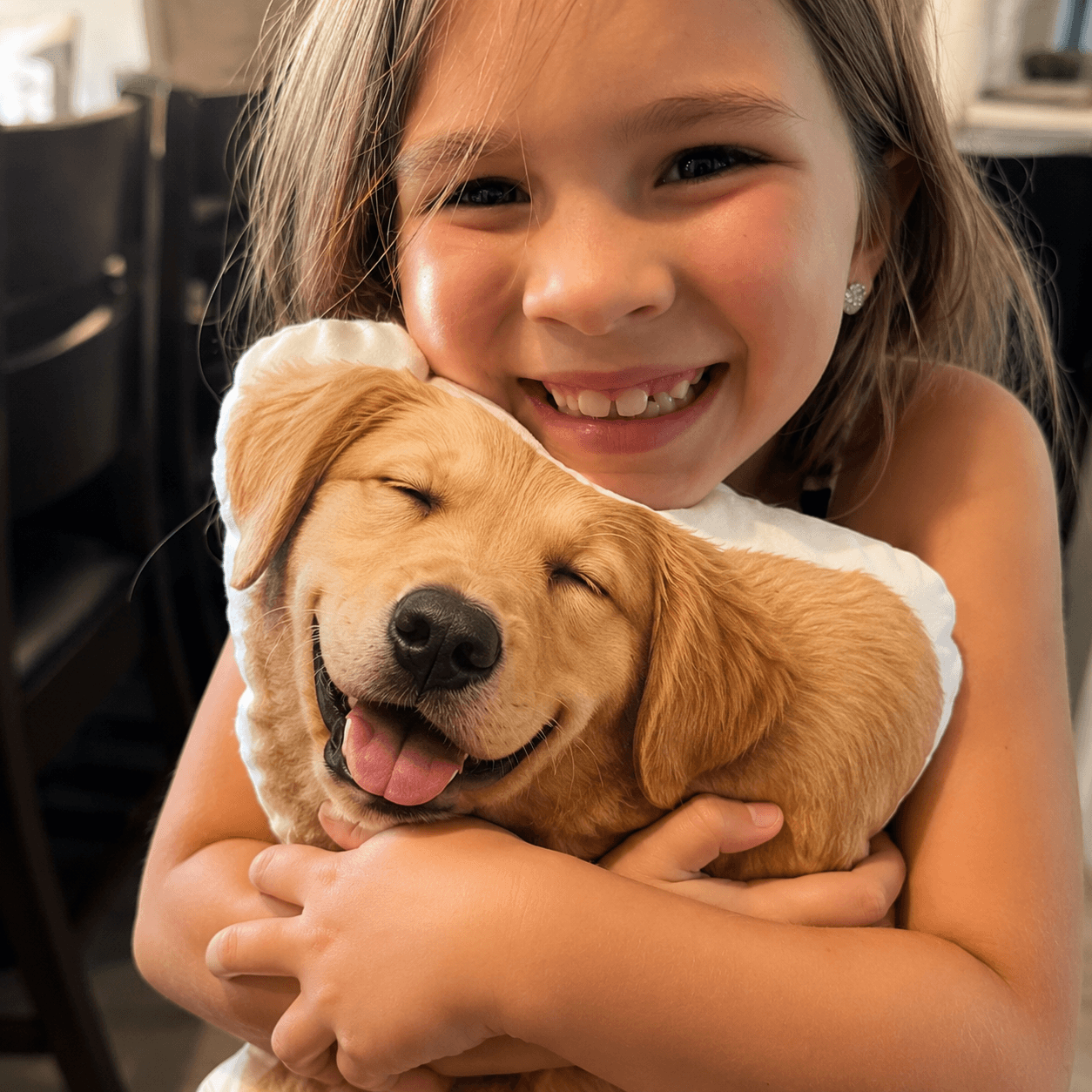Custom Pet Pillow from Photo, Personalized 3D Dog Cat Pillow – Pet Memorial Gift & Dorm Decor - Printoni