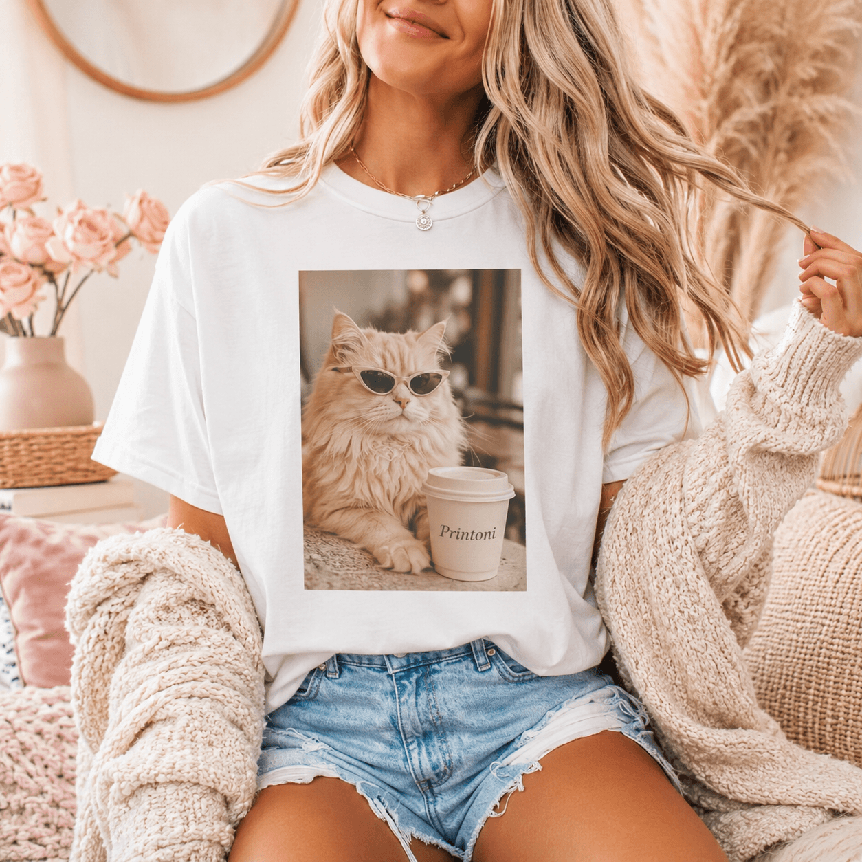 Golden Retriever Iced Coffee Shirt, Funny Dog Graphic Tee, Golden Retriever Lover Gift, Dog Mom Shirt, Trendy Dog Tee, Comfort Colors