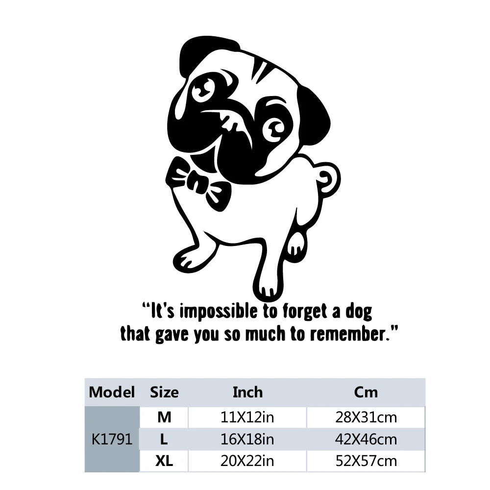 Cartoon Pet dog Wall Stickers Decorative Sticker Home Decor For Kids Rooms Decoration Decal Creative Stickers