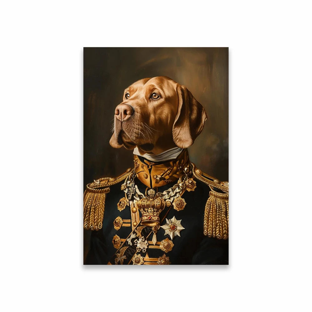 Custom Royal Pet Portrait Poster Personalized Renaissance Dog From Photo Prints Canvas Painting Prints  Gift for Cat Room Decor