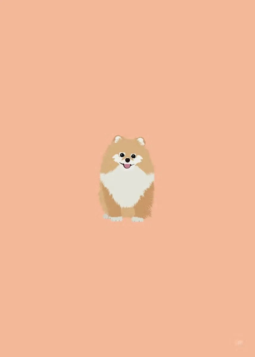 Modern Colorful Abstract Puppy Portrait Poster Wall Art Picture Beagle Koki Bull Dog Canvas Painting Simple Living Room Decor