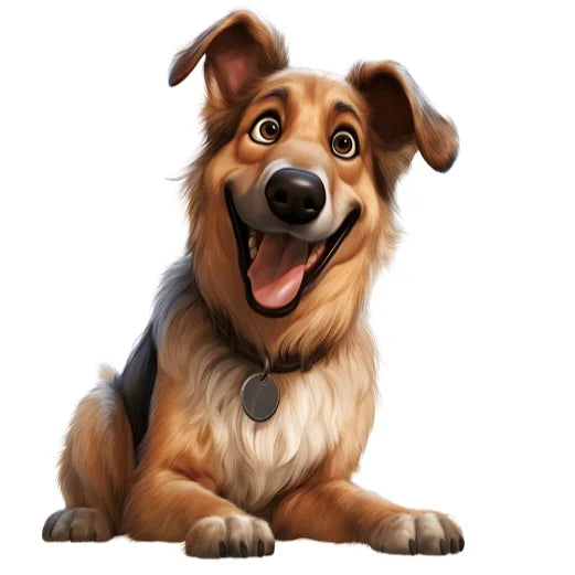 1PC Cartoon Pet Dog Wall Stickers Waterproof Vinyl Decals for Bedroom Living Room Animal Home Decoration DIY Wall Accessories