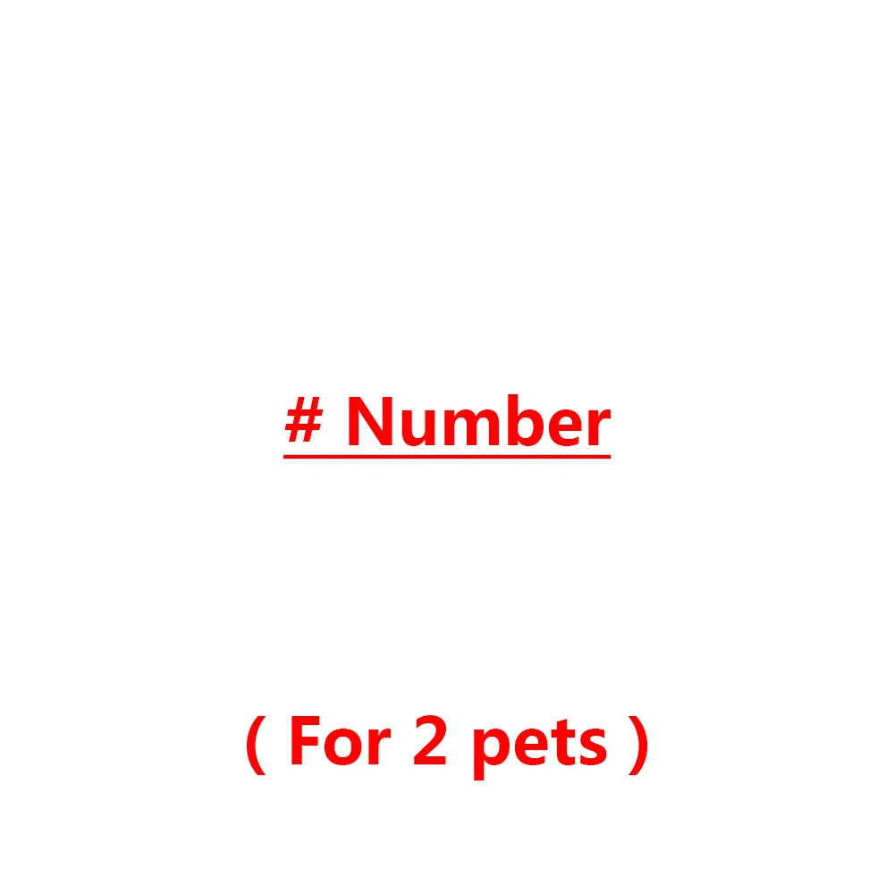 Custom 1/2/3 Pets Dogs Cats Portrait Posters Wall Pictures For Living Room Decor Home Decor Wall Art Canvas Painting Unframed