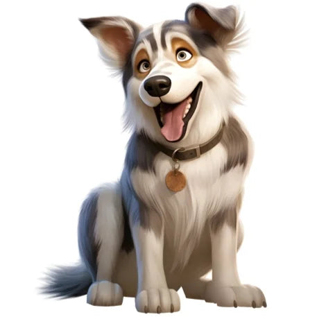 1PC Cartoon Pet Dog Wall Stickers Waterproof Vinyl Decals for Bedroom Living Room Animal Home Decoration DIY Wall Accessories