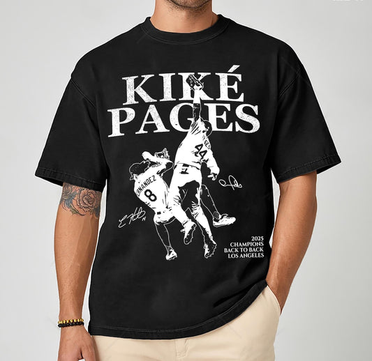 City Of Champions 2025 Vintage Tee | LA Baseball Victory Shirt | Dark Washed Streetwear Fan Graphic