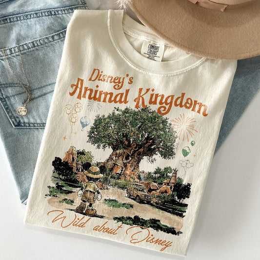 Comfort Colors Disney Animal Kingdom Safari Shirts, Disney Safari Mode Tee, Mickey Mouse Trip Shirt, WDW Vacation Gift, Disney Family Shirts - Tuli Clothing